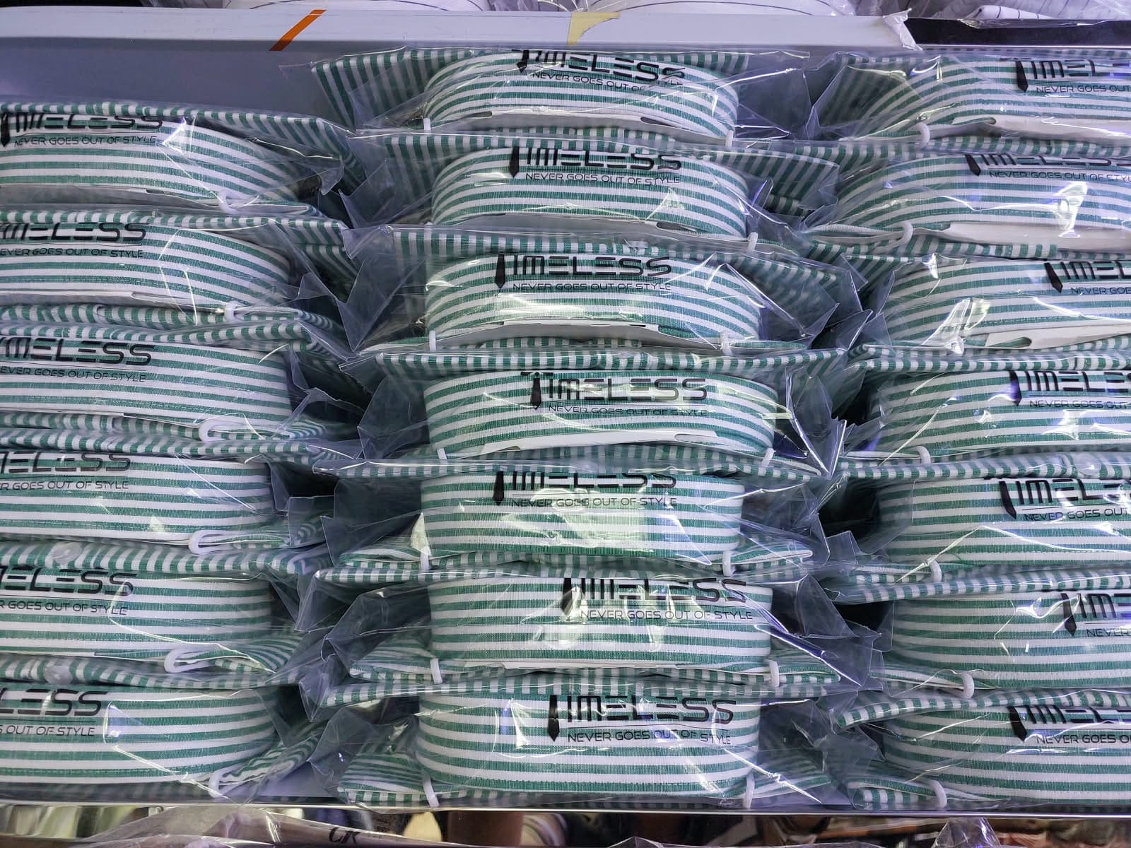 Signature Green Stripe Collection