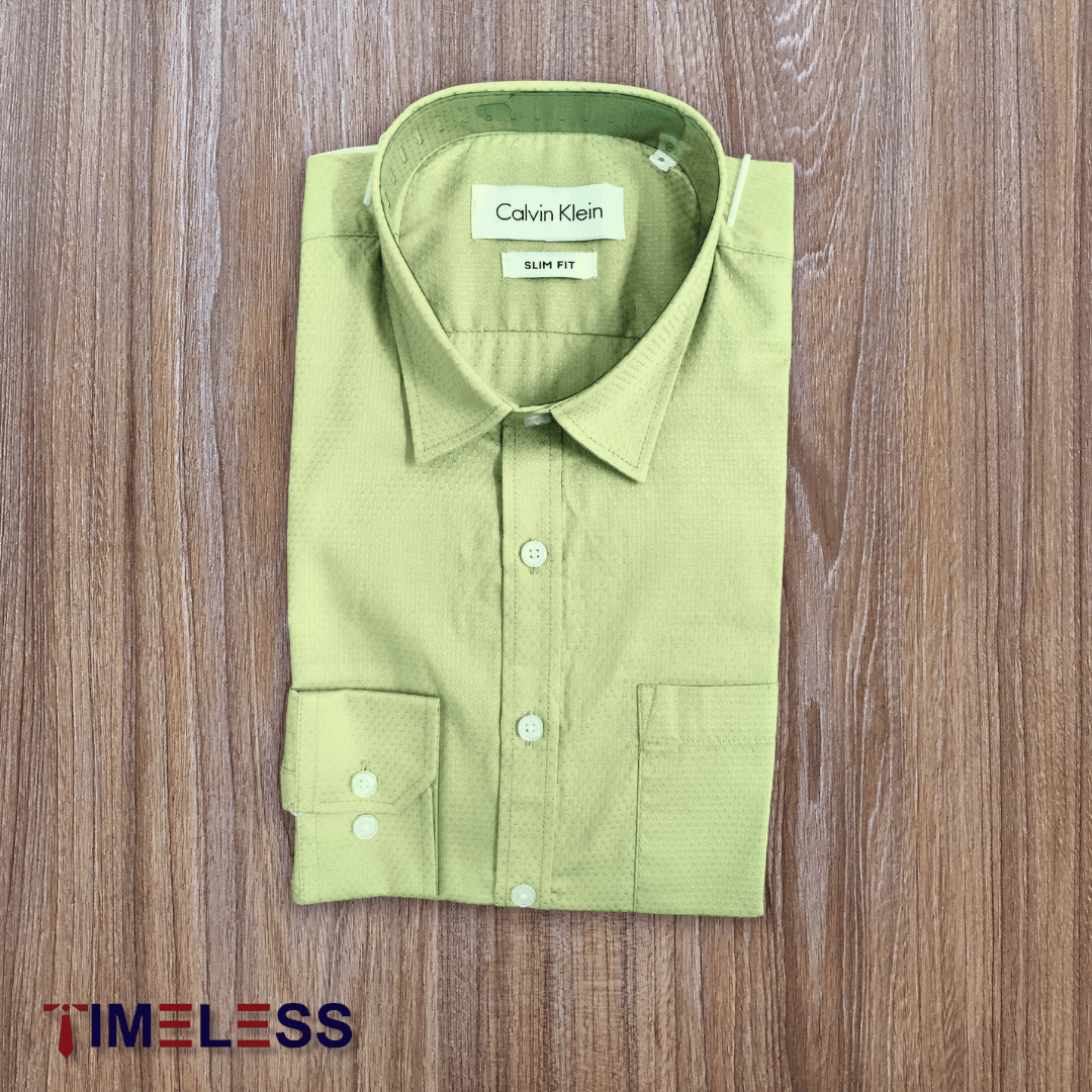 Olive Green Formal Shirt