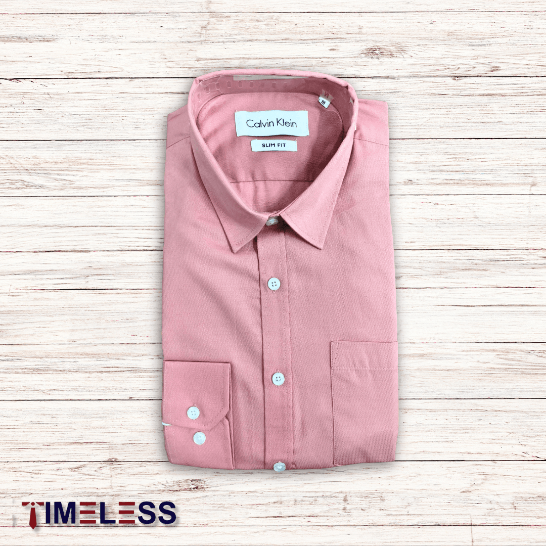 Dusty Rose Formal Shirt